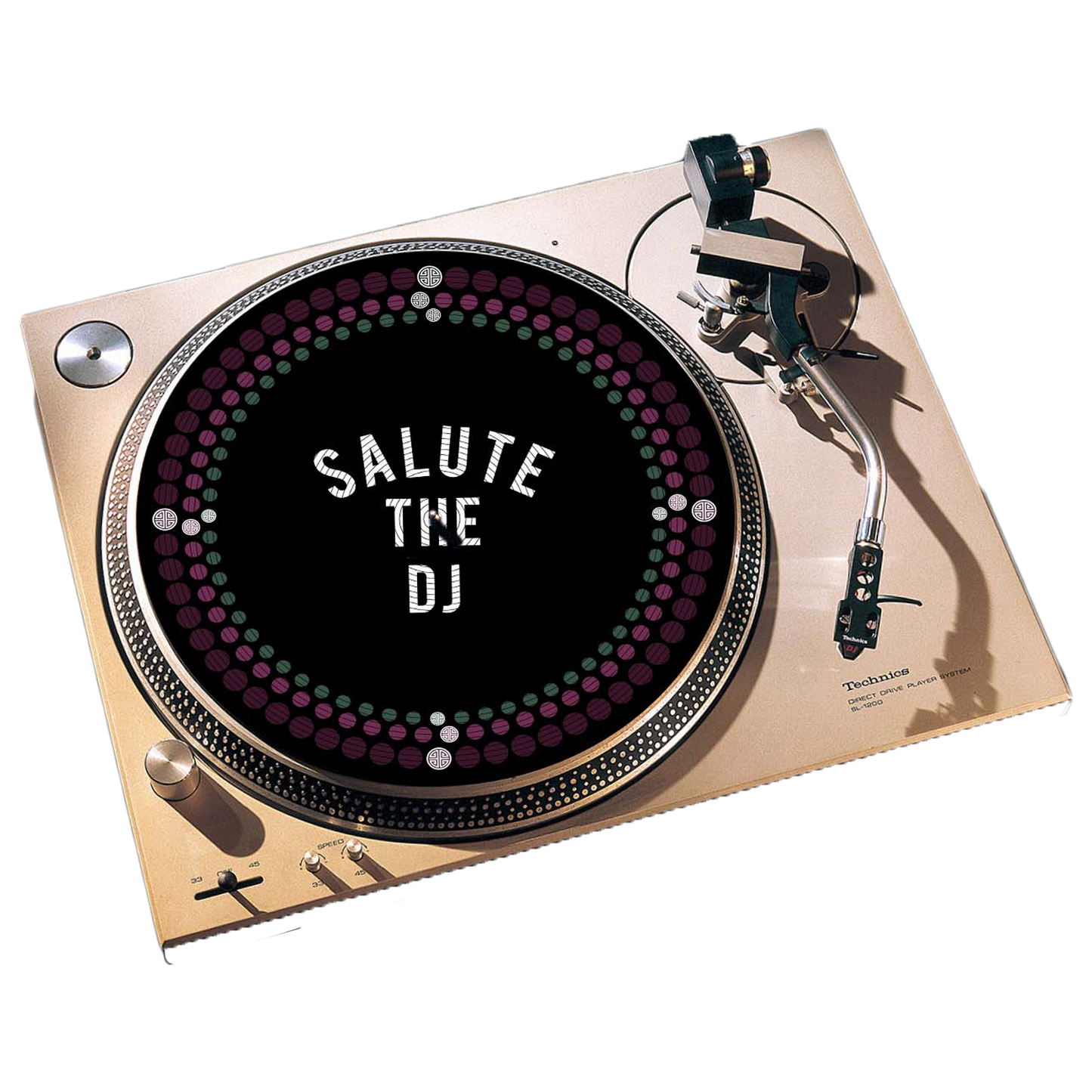 Salute The DJ Slipmat