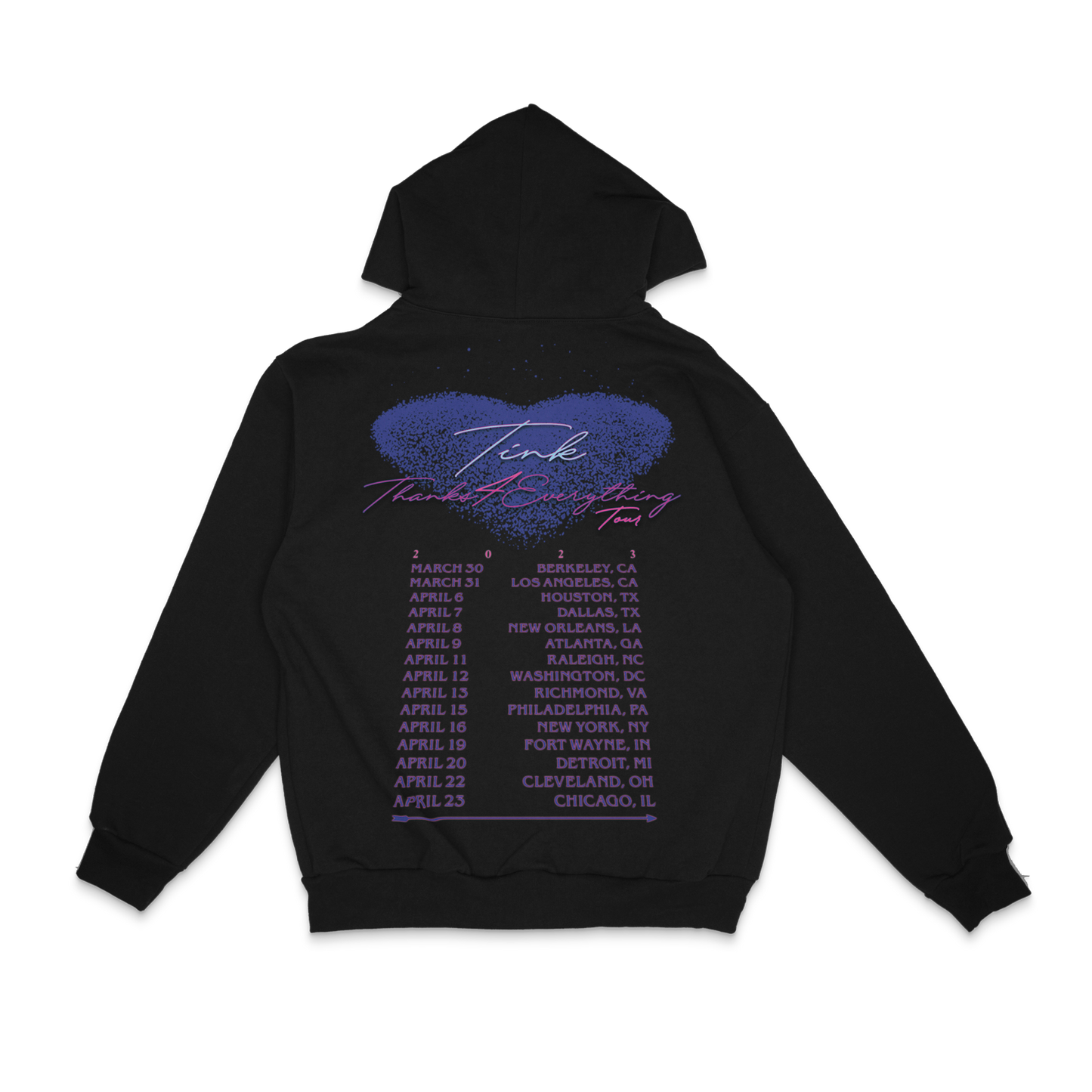 Thanks 4 Everything Tour Hoodie