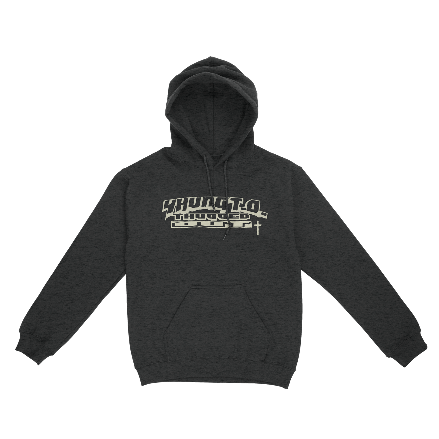 Yhung T.O. - Thugged Out Charcoal Hoodie