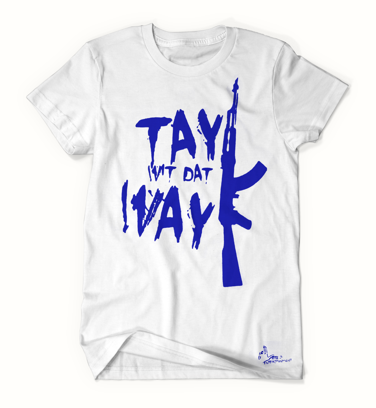 Tay Way - White / Blue T-Shirt