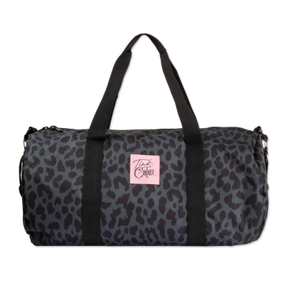 Cater Duffle Bag (Black Cheetah)