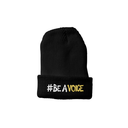 Voices For Change - Black Beanie + Digital Download