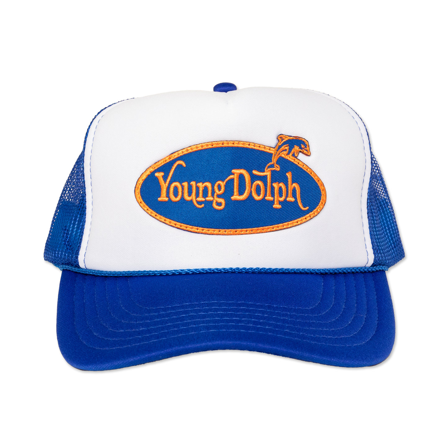 Dolphin Trucker Hat (Blue)